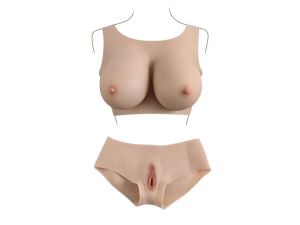 E Cup Breast Plate And Fem Bottom Set